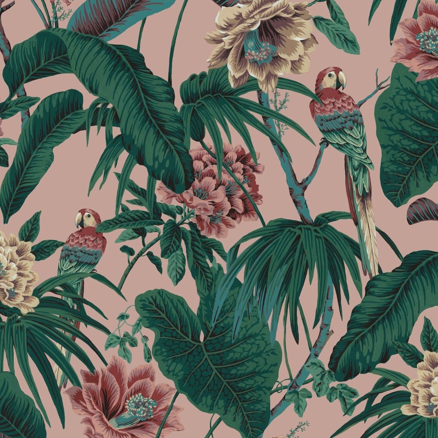 Wallpaper House of Hackney | Paradisa Wallpaper-Tourmaline Pink