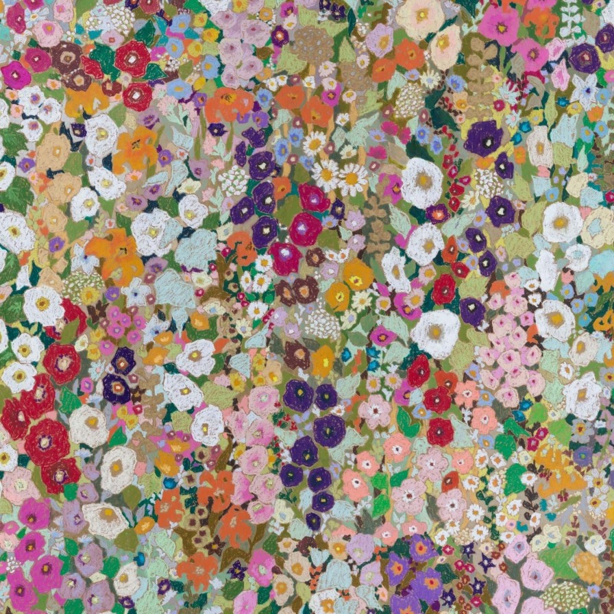 Wallpaper House of Hackney | Hollyhocks Wallpaper-Spring