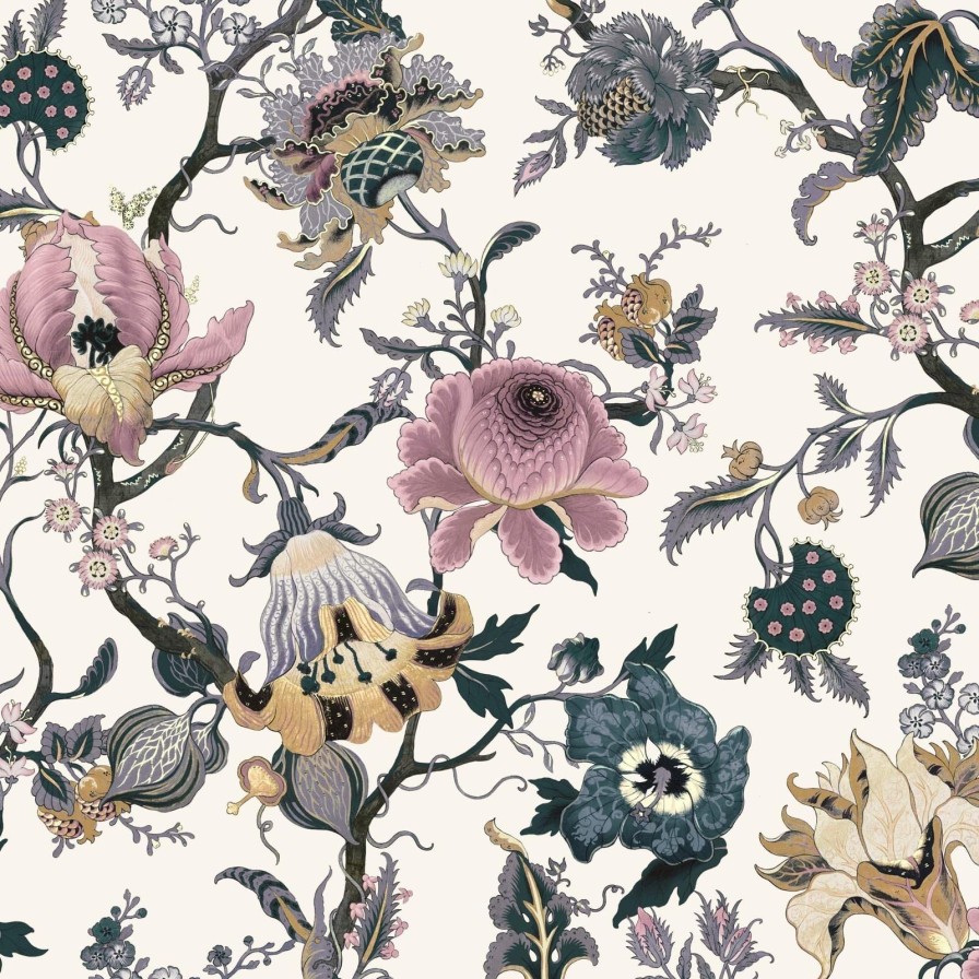 Wallpaper House of Hackney | Artemis Wallpaper-Off White