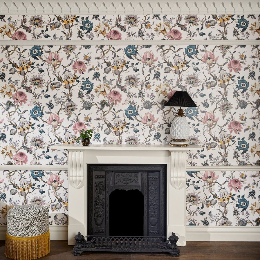 Wallpaper House of Hackney | Artemis Wallpaper-Off White