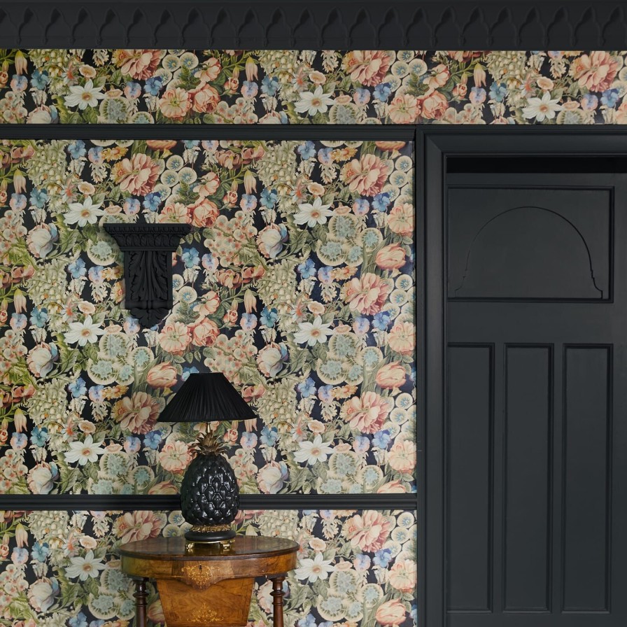 Wallpaper House of Hackney | Amatoria Wallpaper-Noir