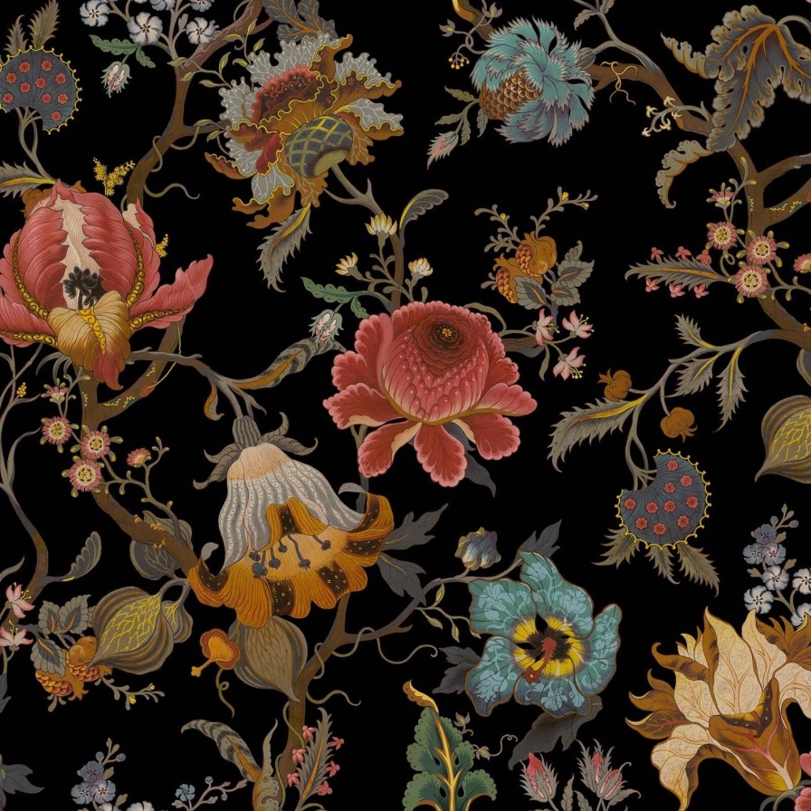 Wallpaper House of Hackney | Artemis Wallpaper-Black