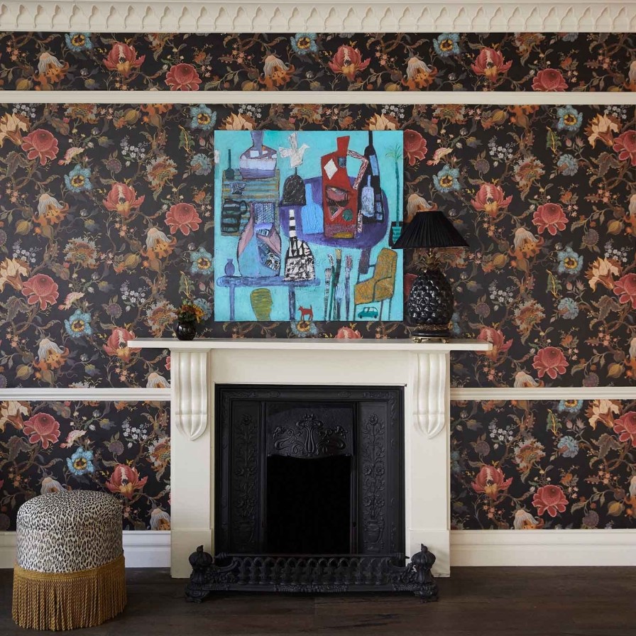 Wallpaper House of Hackney | Artemis Wallpaper-Black