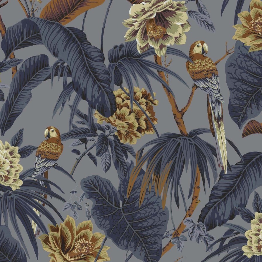 Wallpaper House of Hackney | Paradisa Wallpaper-Paloma Grey