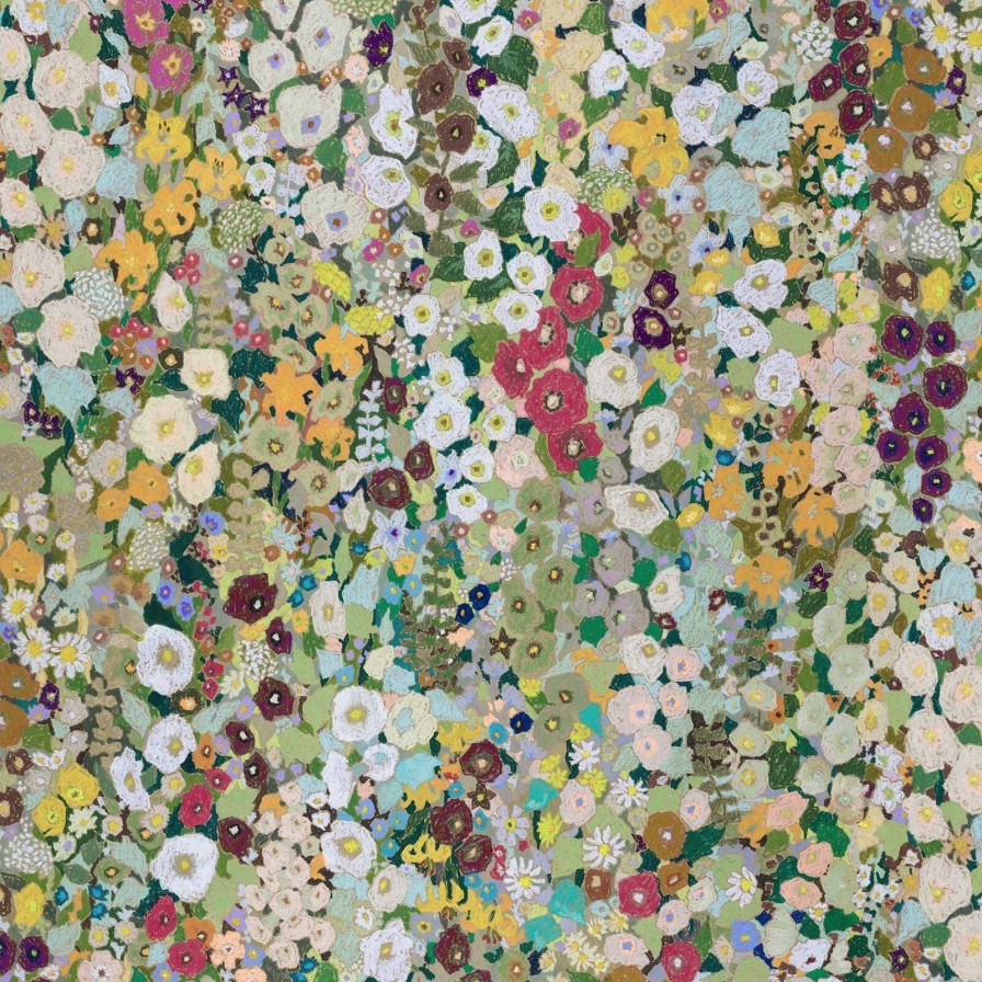 Wallpaper House of Hackney | Hollyhocks Wallpaper-Summer