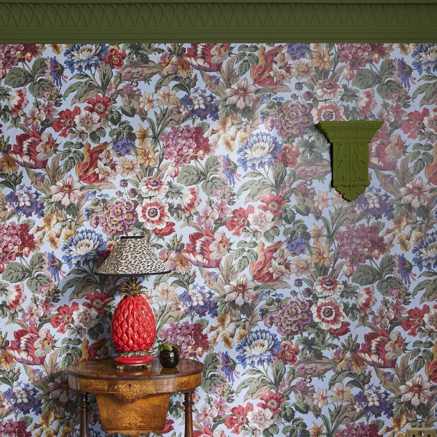 Wallpaper House of Hackney | Florescence Wallpaper-Azure