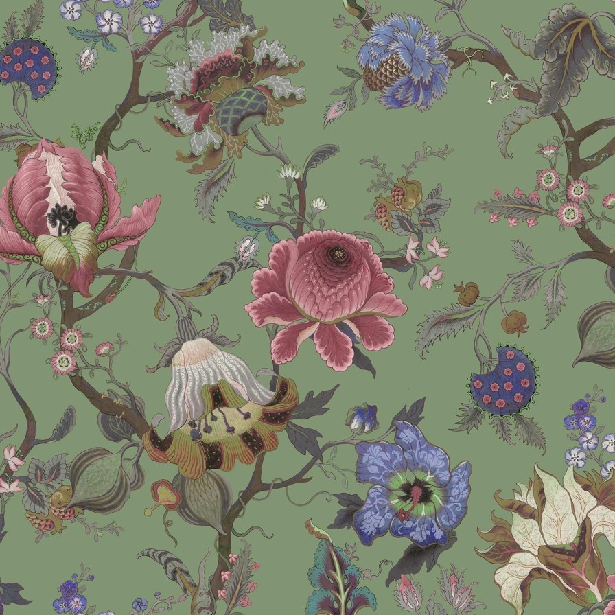 Wallpaper House of Hackney | Artemis Wallpaper-Jadeite