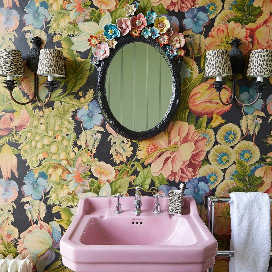 Wallpaper House of Hackney | Amatoria Magna Wallpaper-Noir