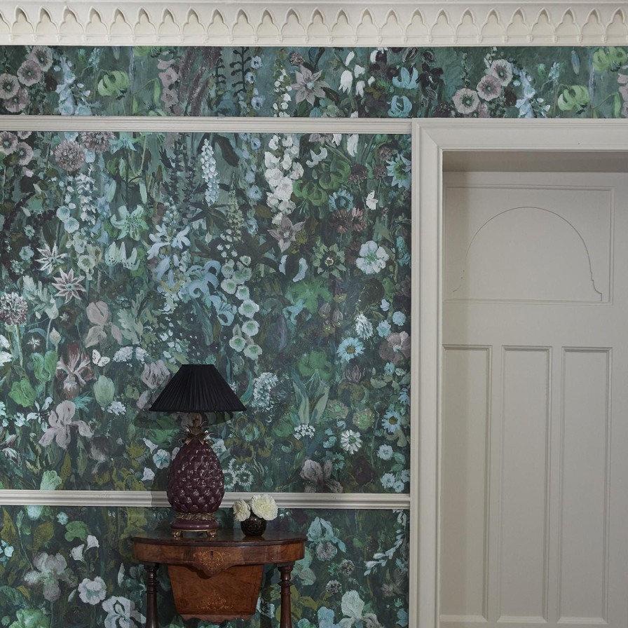 Wallpaper House of Hackney | Floribunda Magna Wallpaper-Verde